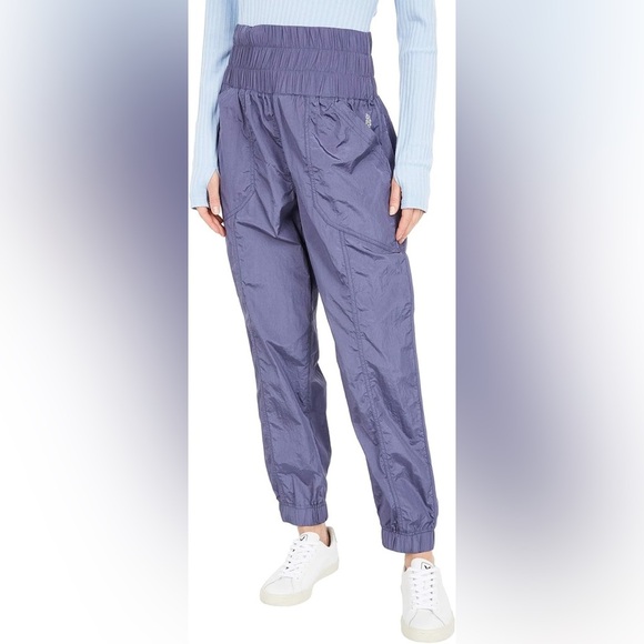 Free People Pants - Free People Movement The Way Home Joggers Relaxed Cuffed Deep Sea